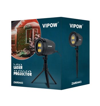 Projektor laserový vianočný