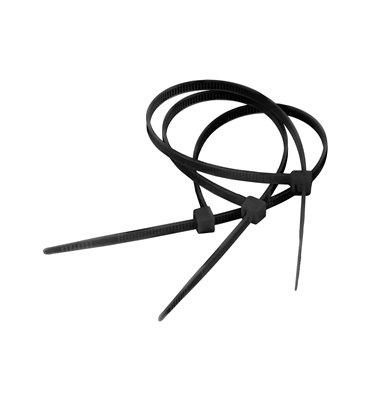 Sťahovacie pásiky čierne 4,8mm/30cm(50ks)