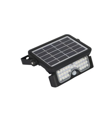Solárne LED svietidlo s detektorom pohybu, 5W, 4000K