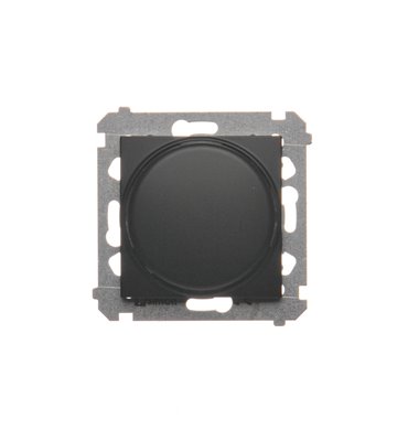 Stmievač otočný Simon 54 premium pre LED modul čierna matná