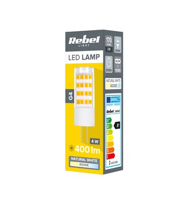 Žiarovka LED G4 4W 4000K...