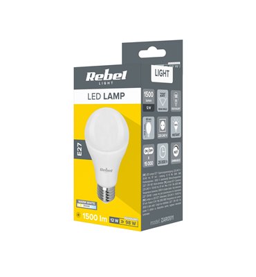 Žiarovka LED A60 12W E27...