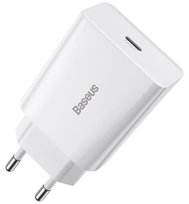 Sieťová nabíjačka USB-C 20W Speed Mini Quick Charger BASEUS
