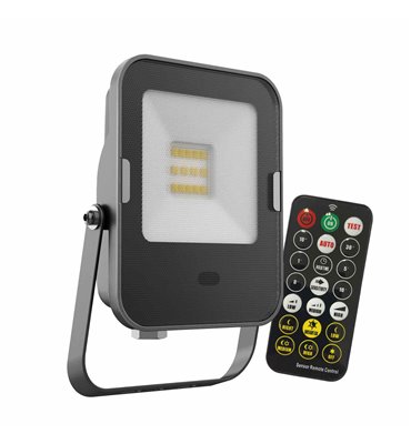 LED Reflektor 10W s detektorom pohybu a DO 4000K PREMIUM KOBI