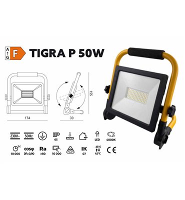 LED Reflektor prenosný 230V...