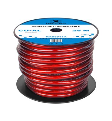 Kábel napájací auto 12mm (25m) CU+Al