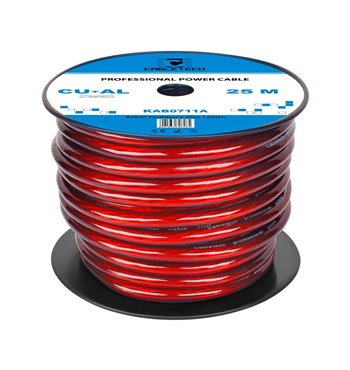 Kábel napájací auto 12mm  (25m)  CU+Al