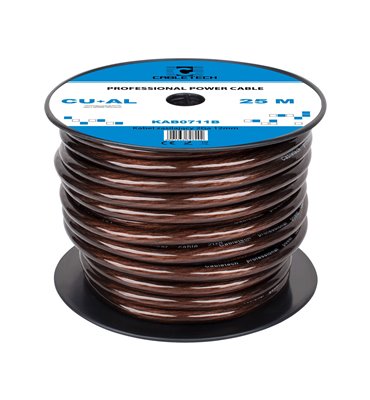 Kábel napájací auto 12mm (25m) CU+Al