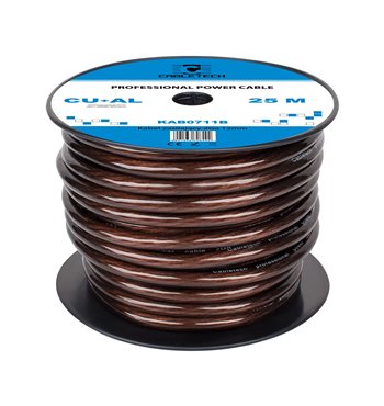 Kábel napájací auto 12mm  (25m)  CU+Al