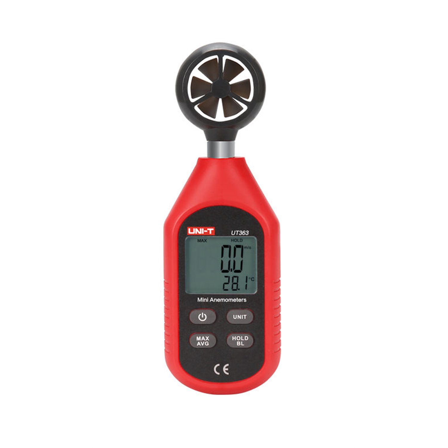 Merací prístroj UT363 UNI-T-anemometer s funkciou merania teplot