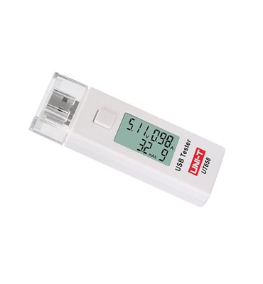 Merací prístroj UT658 UNI-T-tester zásuviek USB