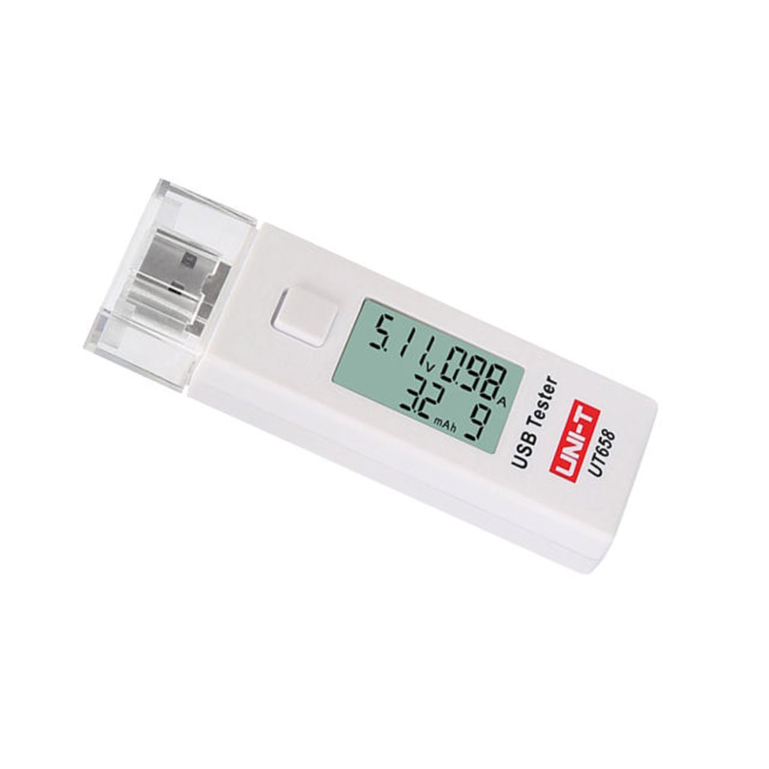 Merací prístroj UT658 UNI-T-tester zásuviek USB