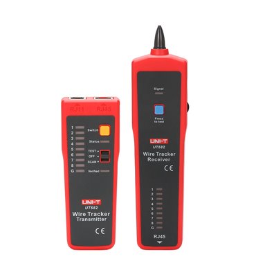Merací prístroj UT682 UNI-T-tester káblov RJ45