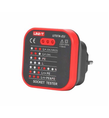 Merací prístroj-tester siete 230V AC UT07A-EU Uni-T