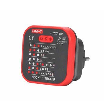 Merací prístroj-tester siete 230V AC UT07A-EU Uni-T