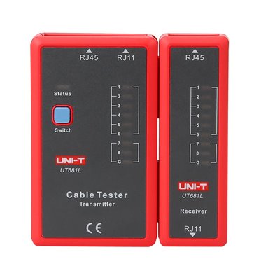 Tester sieťových káblov UT681L, RJ45/RJ11 Uni-T
