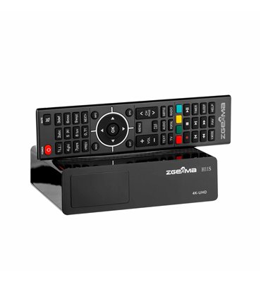 Satelitný prijímač Zgemma H11S DVB-S2X 4K UHD Linux KODI UNICABL