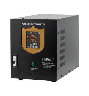 Záložný zdroj PROsinus-2200 12V 230V 2200VA/1600W KEMOT čierny