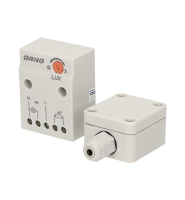 Súmrakový spínač IP65, 2300W, CR-232