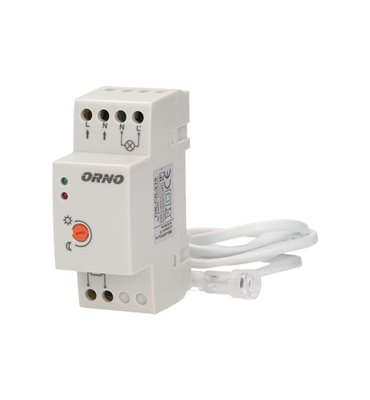 Súmrakový spínač na DIN lištu, IP20/IP65, 3000W, CR-219