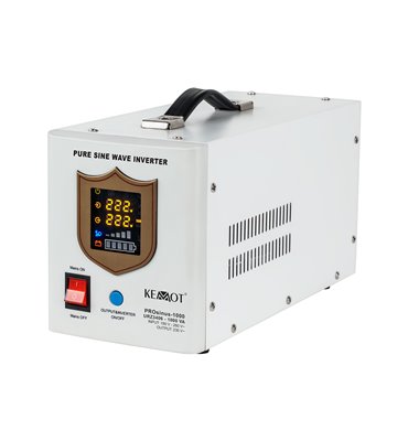 Záložný zdroj PROsinus-1000 12V 230V 1000VA/700W KEMOT biely