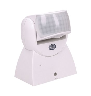 Detektor pohybu PIR, 360/180 st., 230V, IP65, biely