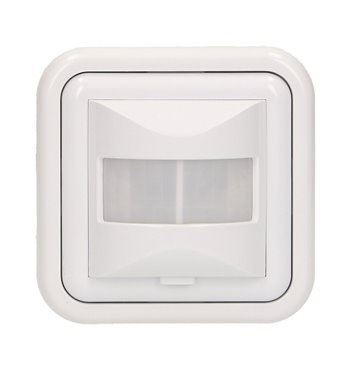 Detektor pohybu PIR na stenu 160st. 230V
