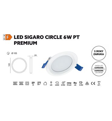 LED svietidlo SIGARO CIRCLE...