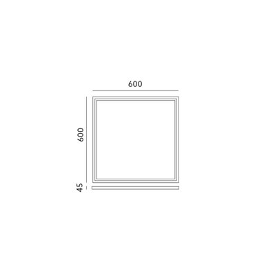 Rám pre LED panel NELIO2...