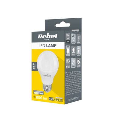 Žiarovka LED G45 8W E27...