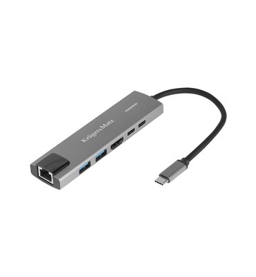 Adapter (HUB) USB typu C na...