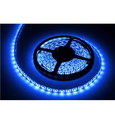 Led pás 300x5050 SMD modrý 5m - vodotesný