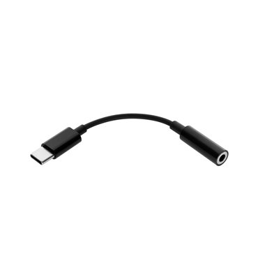 Adaptér USB typ C - zásuvka Jack 3.5mm 15cm REBEL
