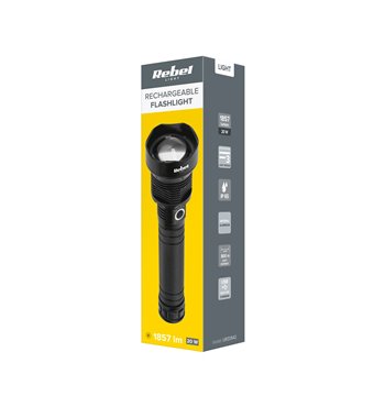 LED svietidlo ručné 20W, 1857 lm (zoom) Rebel