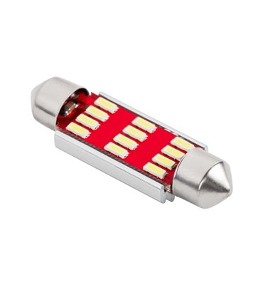 Autožiarovka LED SV8,5 T11x41 12x3014SMD (2ks) blister
