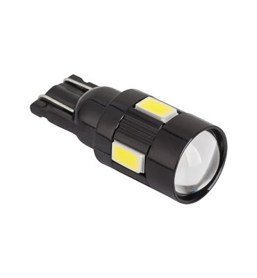 Autožiarovka LED (Canbus) T10 6SMD 5730 12V (2ks) blister