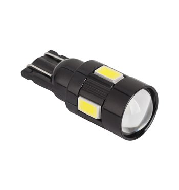 Autožiarovka LED (Canbus) T10 6SMD 5730 12V (2ks) blister