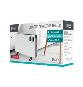 Elektrický konvektorový ohrievač TEESA 2000W