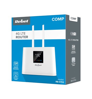Router Wi-Fi 4G RB-702 LTE Rebel