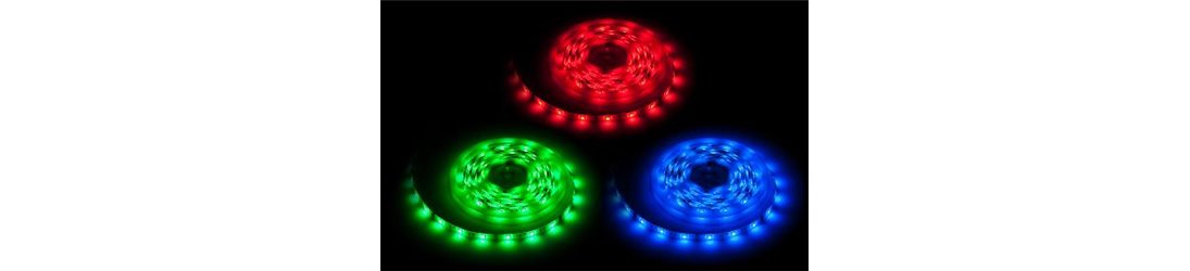 LED pásiky farebné